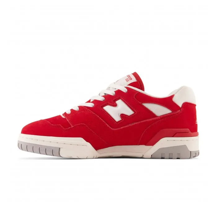 New Balance 550 Suede Pack Team Red