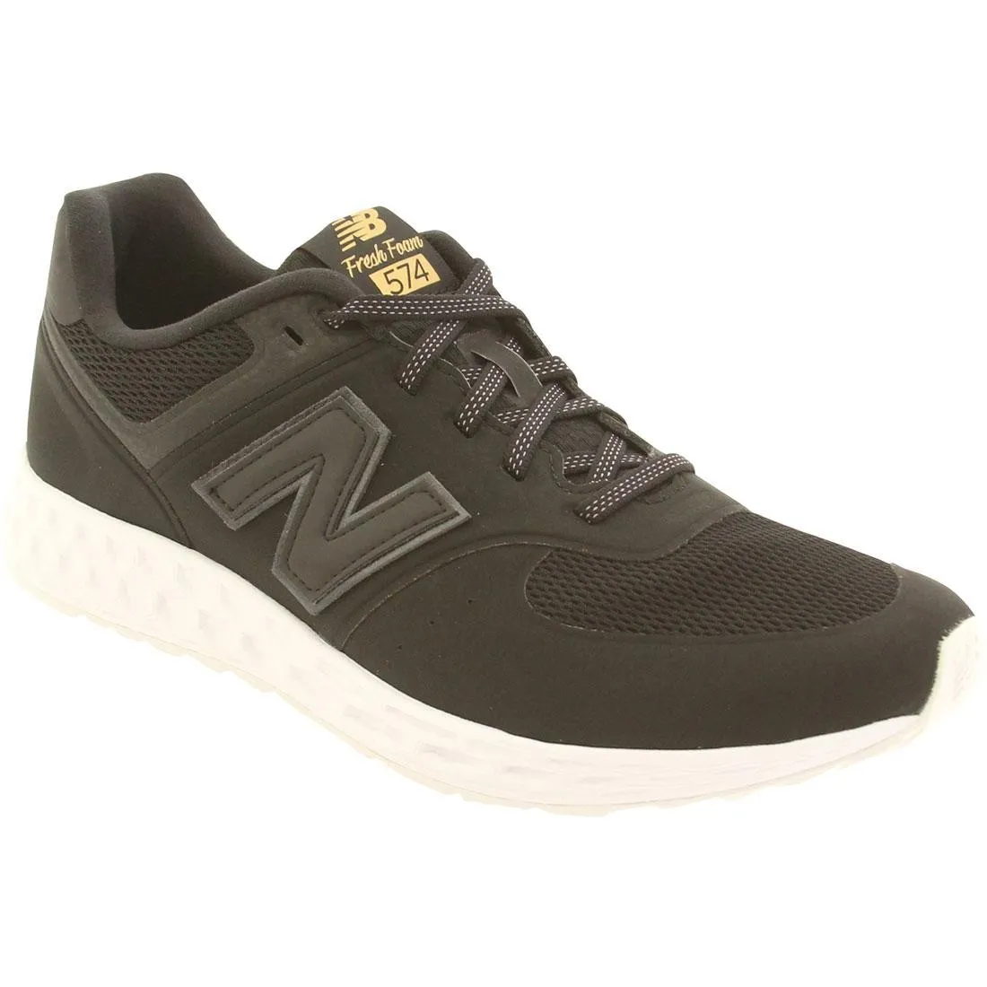 New Balance Men 574 Fresh Foam MFL574BD (black / cream)