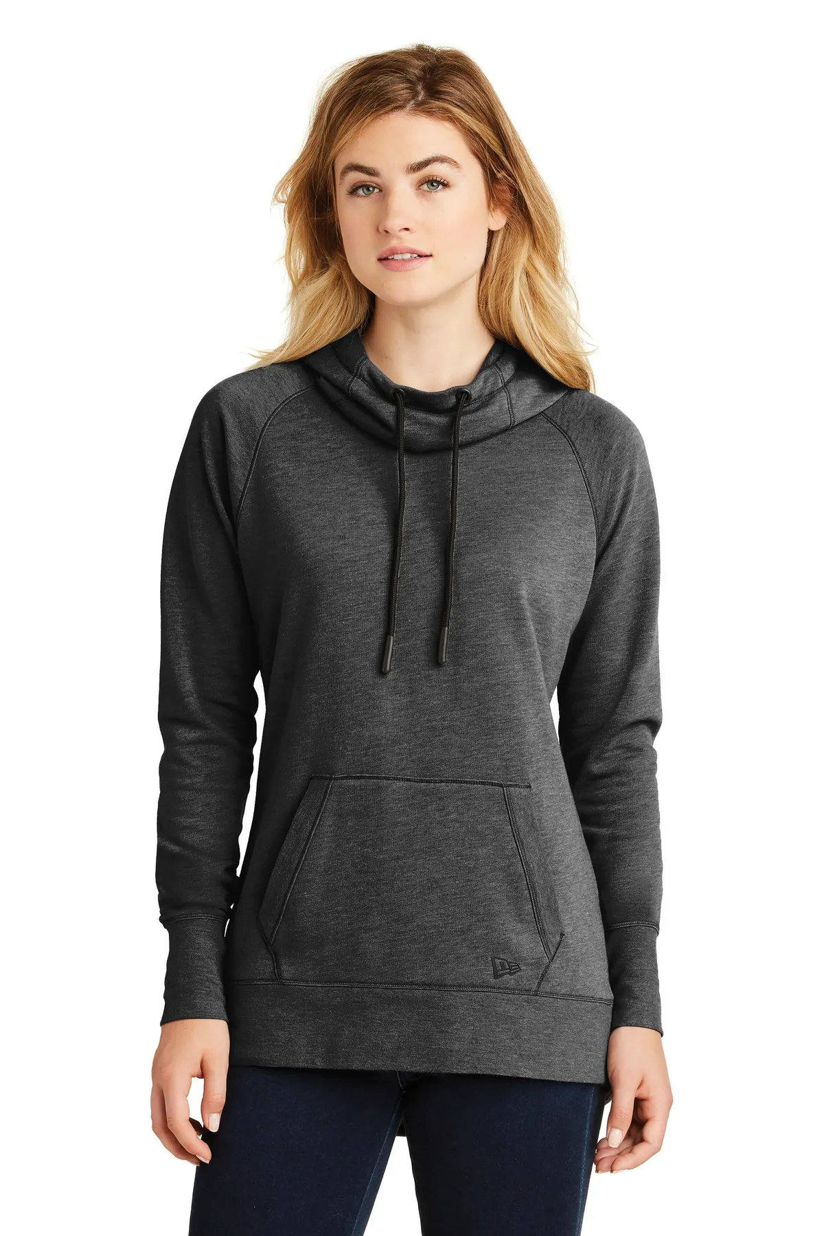 New Era LNEA510     Ladies Tri-Blend Fleece Pullover Hoodie SKU: LNEA510