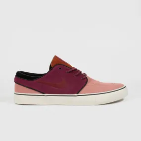 Nike SB - Stefan Janoski OG+ Shoes - Red Stardust / Team Red - Rosewood