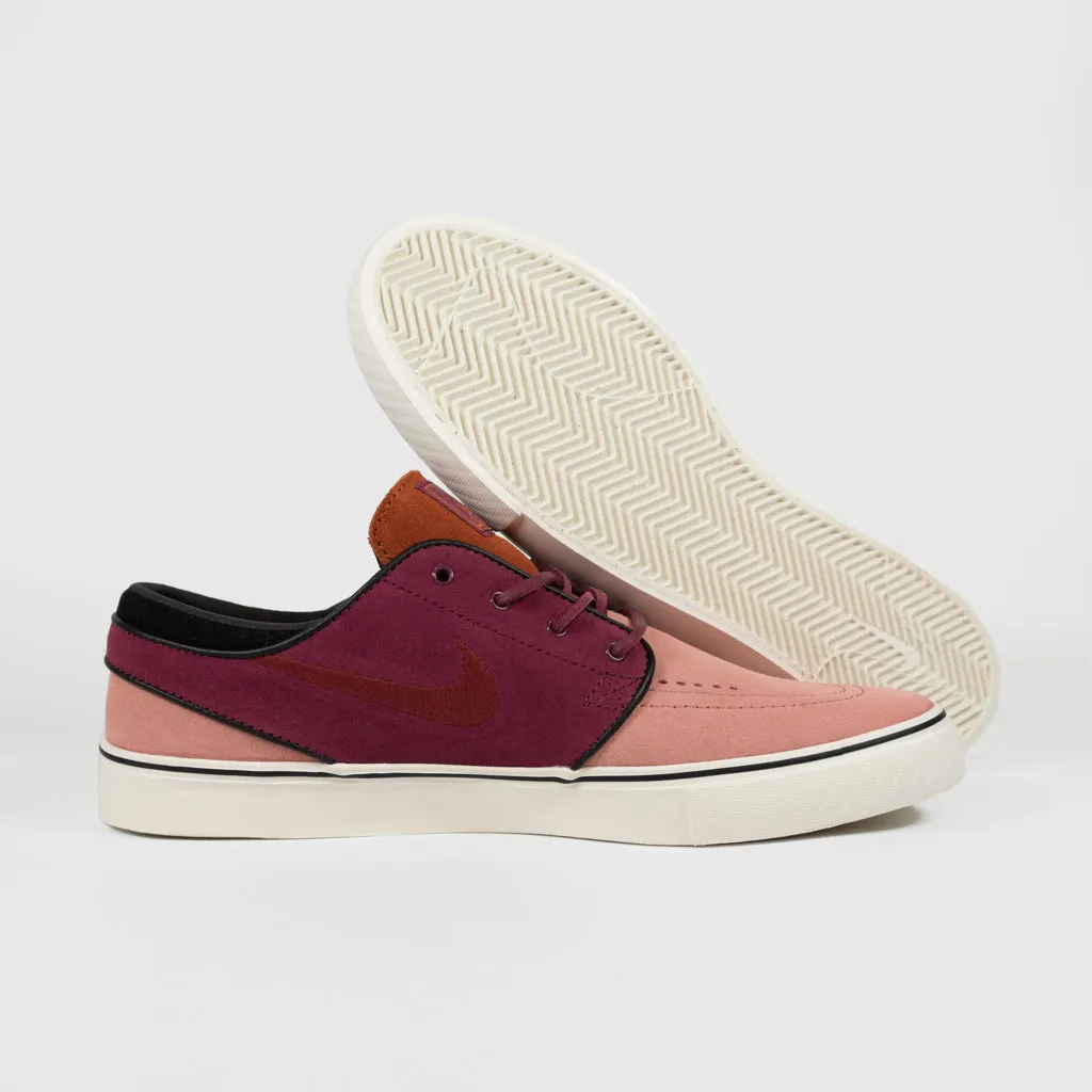 Nike SB - Stefan Janoski OG+ Shoes - Red Stardust / Team Red - Rosewood