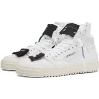 Off-White Women's 3.0 Off Court Calf Leather Sneakers in White