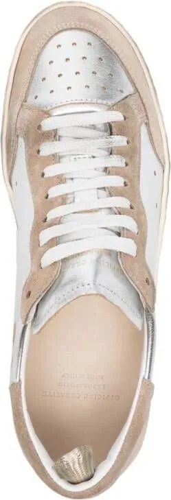 Officine Creative Magic logo-print sneakers Brown