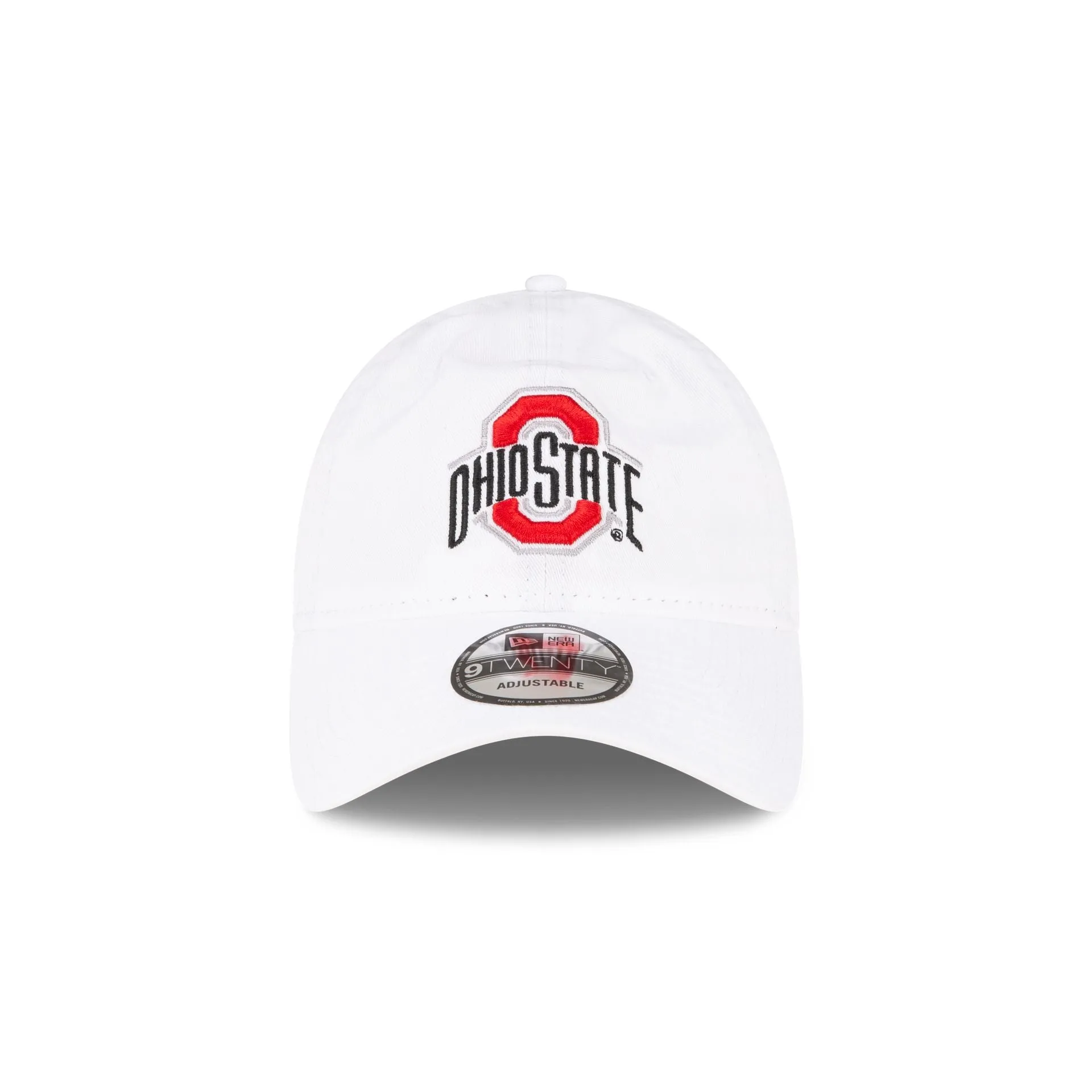 Ohio State Buckeyes White 9TWENTY Adjustable Hat