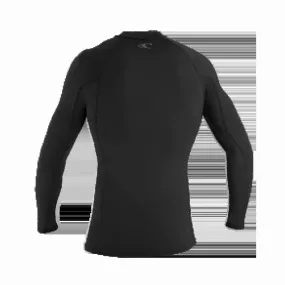 O'Neill THERMO X LONG SLEEVED RASH VEST IN BLACK