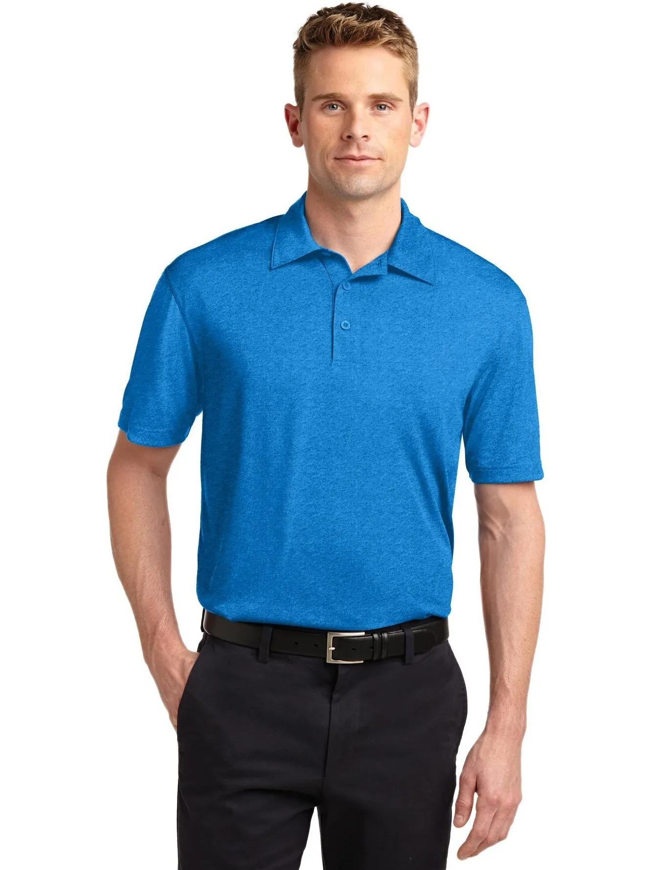 OUTLET-Sport-TekHeather Contender Polo