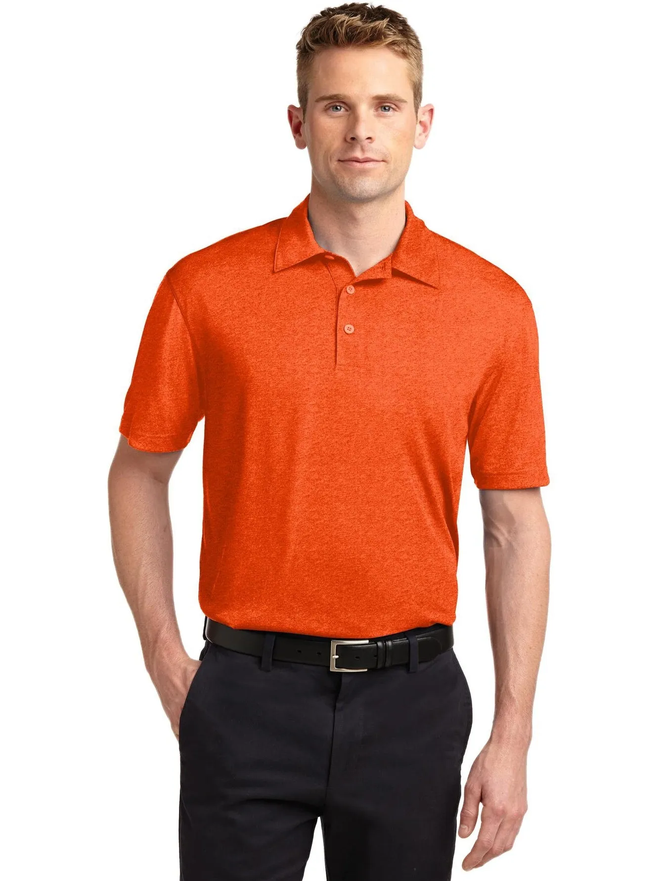 OUTLET-Sport-TekHeather Contender Polo