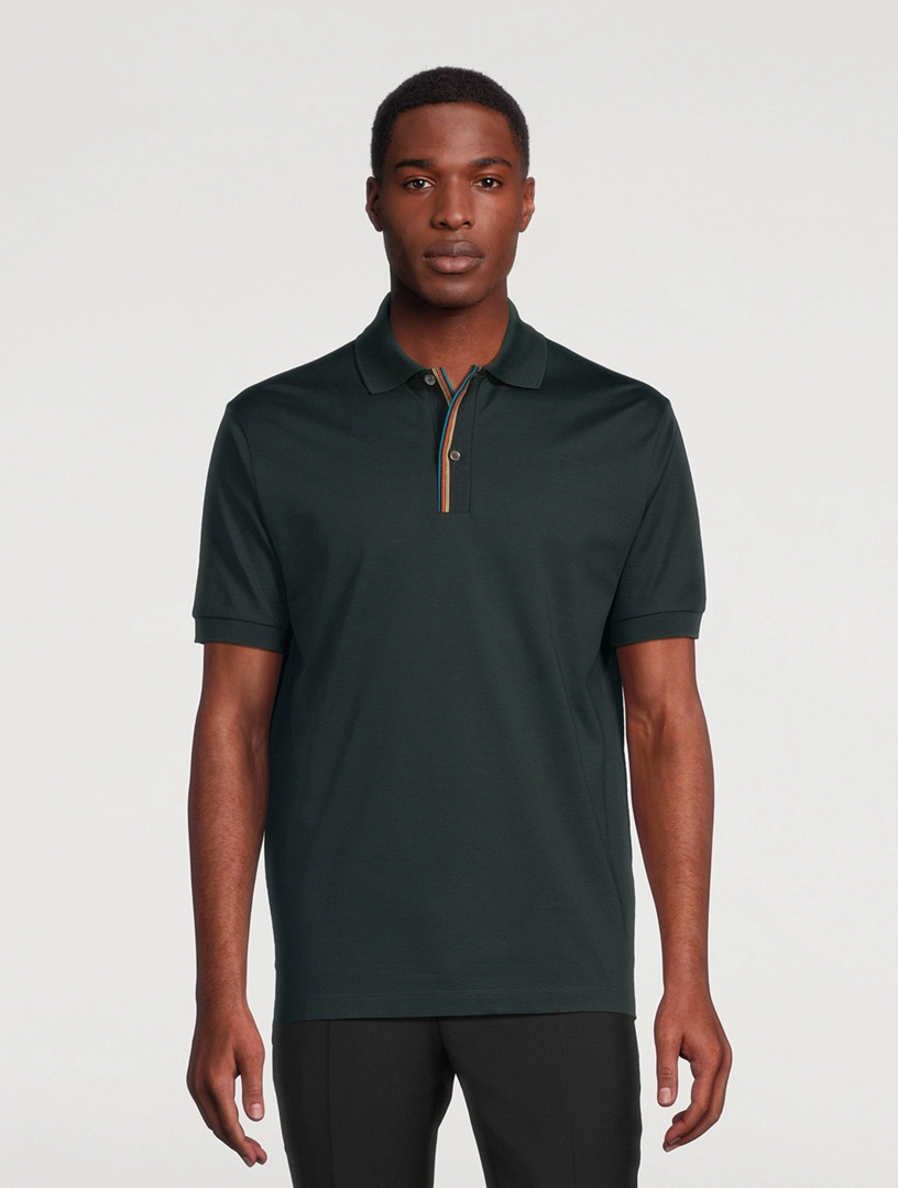 PAUL SMITH Signature Stripe Polo Shirt