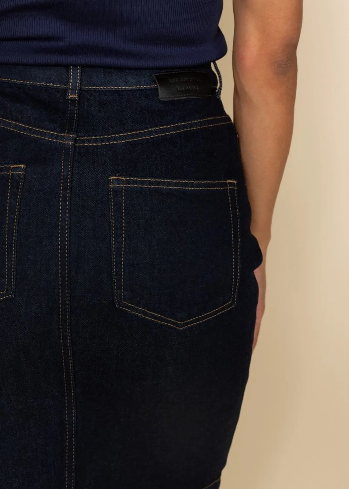 Penny Skirt - dark denim