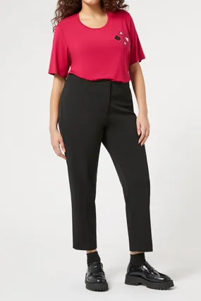 Persona (by Marina Rinaldi) KATIA BLACK JERSEY TROUSERS