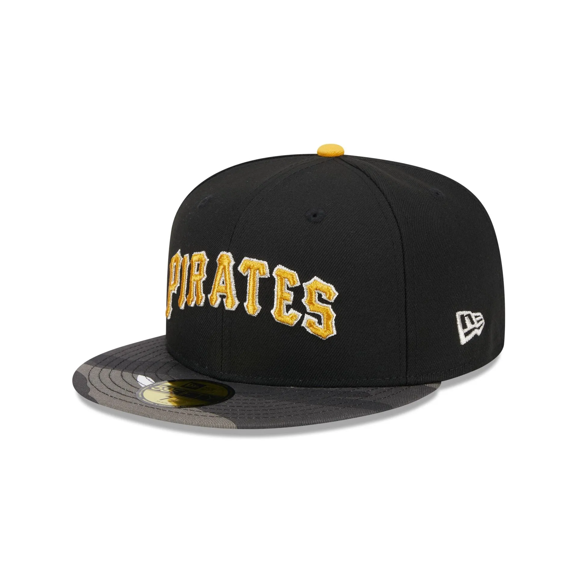 Pittsburgh Pirates Metallic Camo 59FIFTY Fitted Hat