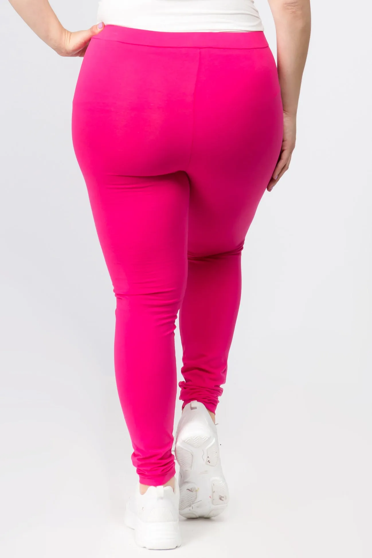 Plus Size Basically Perfect High Rise Cotton Leggings