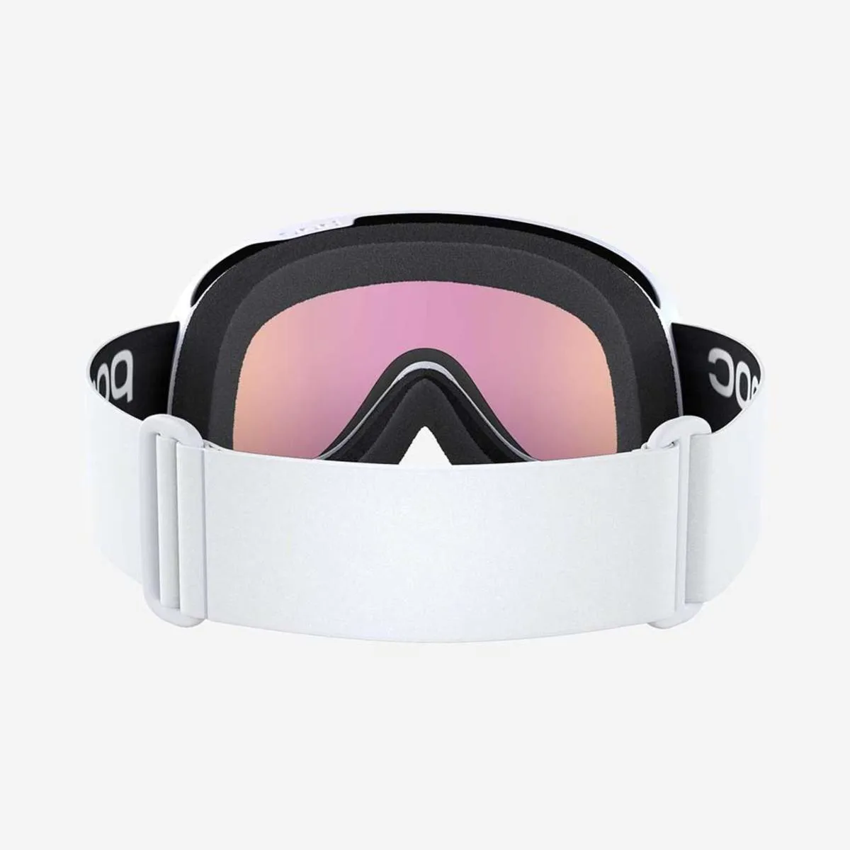 POC Retina Clarity Goggles Spektris Orange Lens - Hydrogen White Frame