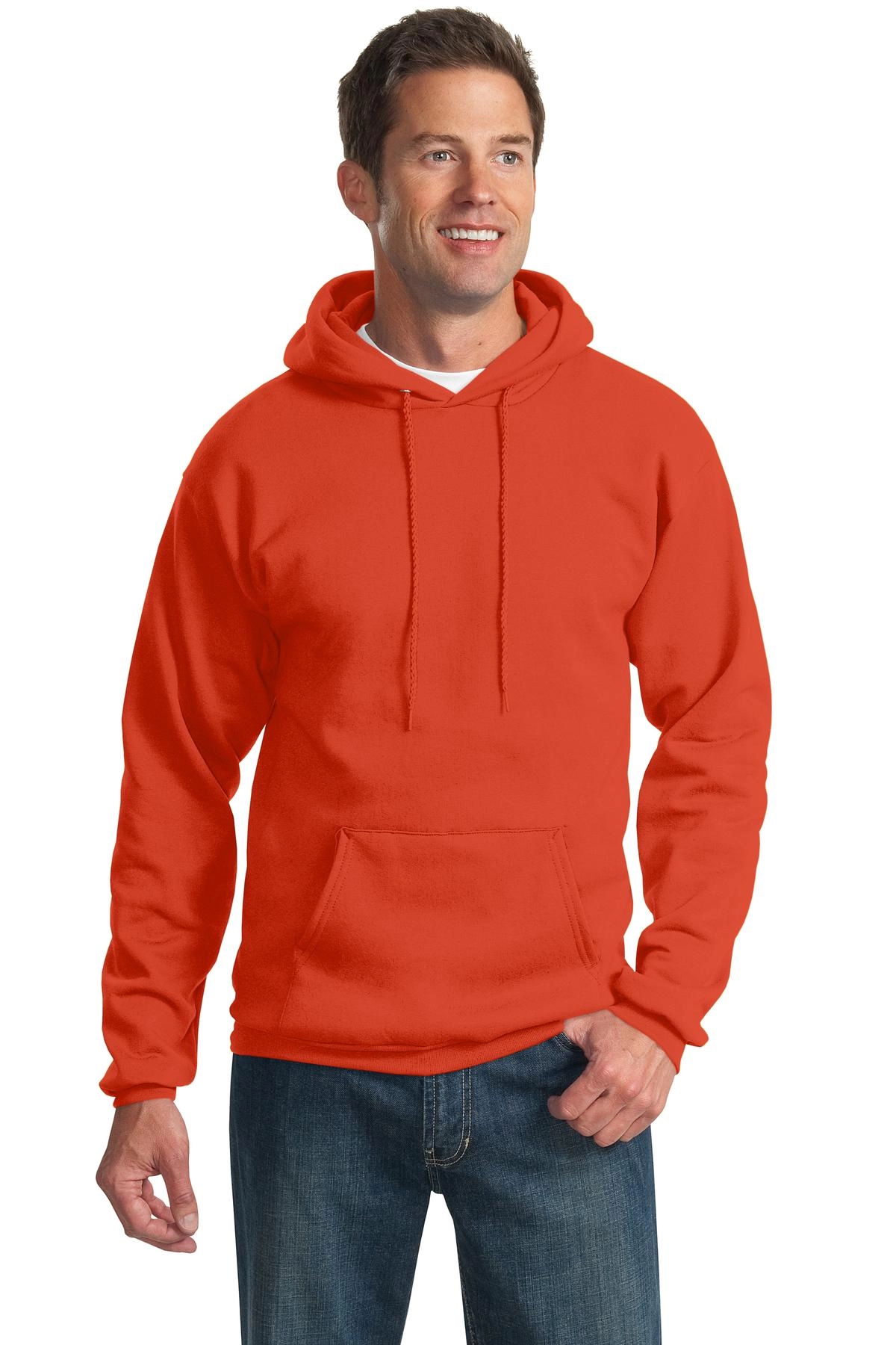 Port & Company PC90HT Tall Essential Fleece Pullover Hooded Sweatshirt SKU: PC90HT