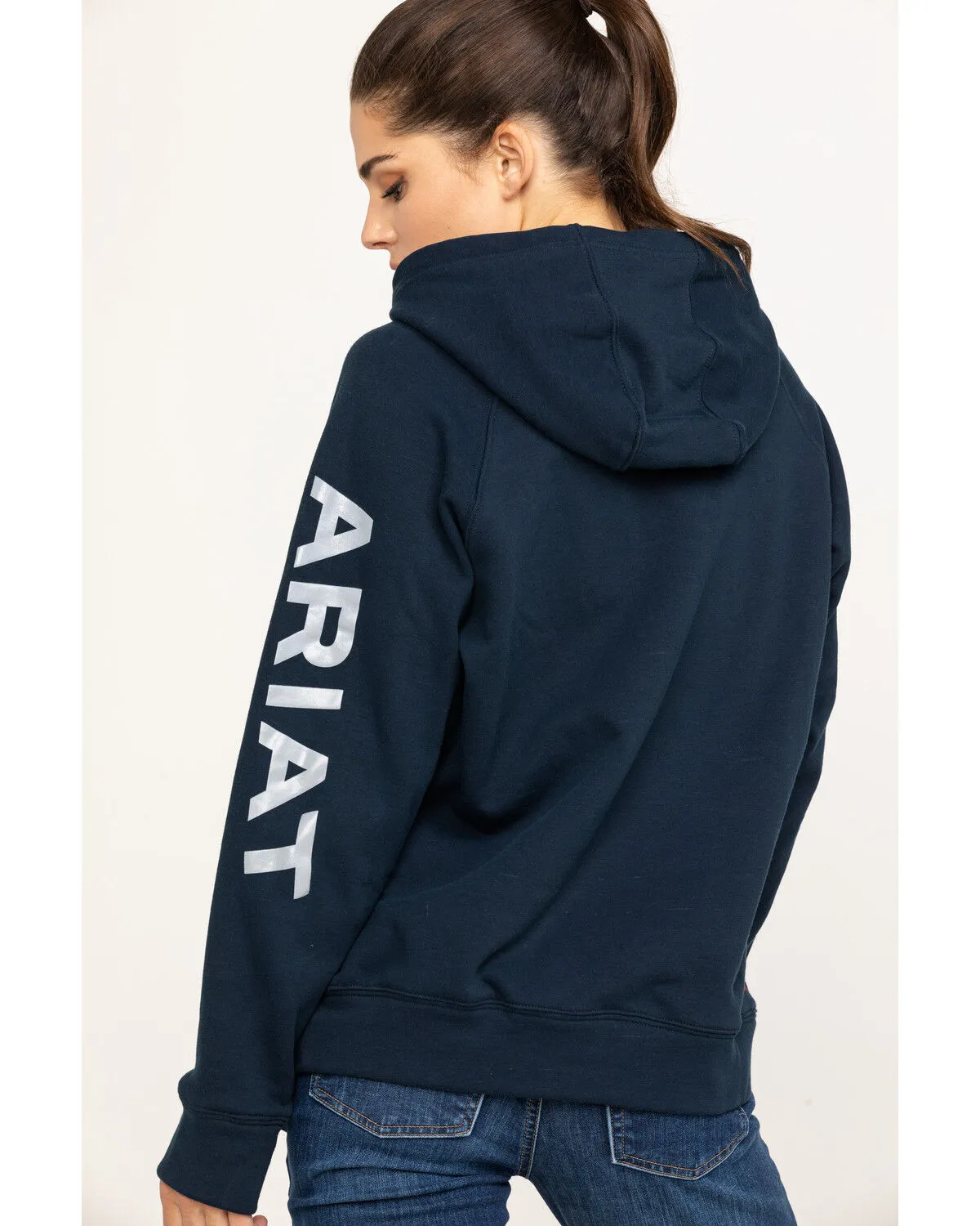 Product Name:  Ariat Women's FR Primo Fleece Logo Hooded Sweatshirt