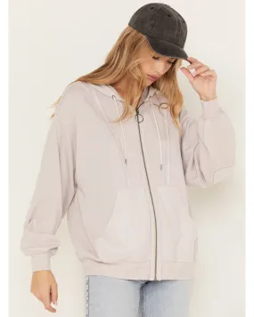 Product Name:  Cleo + Wolf Women's Seamed Zip Hoodie