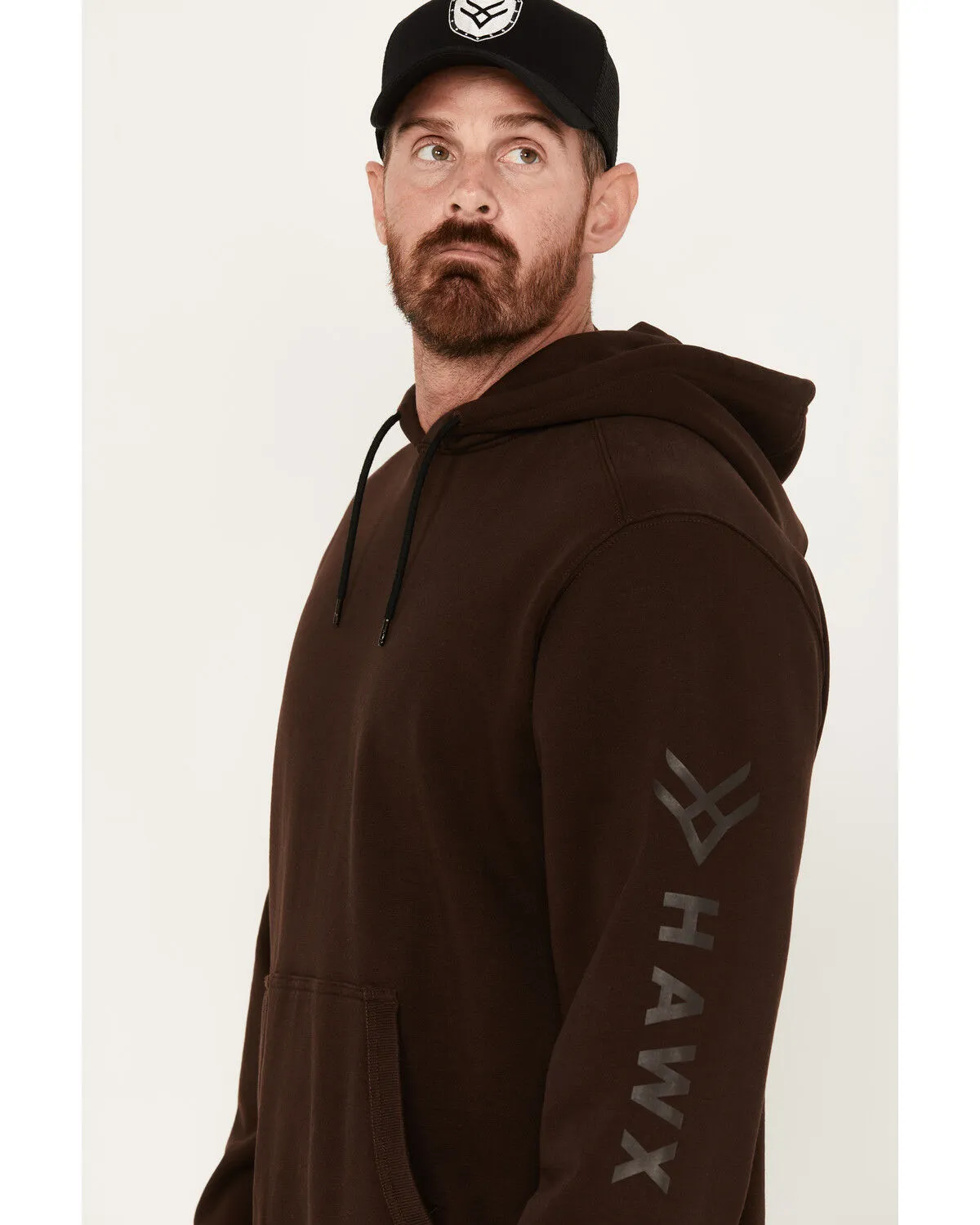 Product Name:  Hawx Men's FR Hard Face Pullover Fleece Hooded Jacket