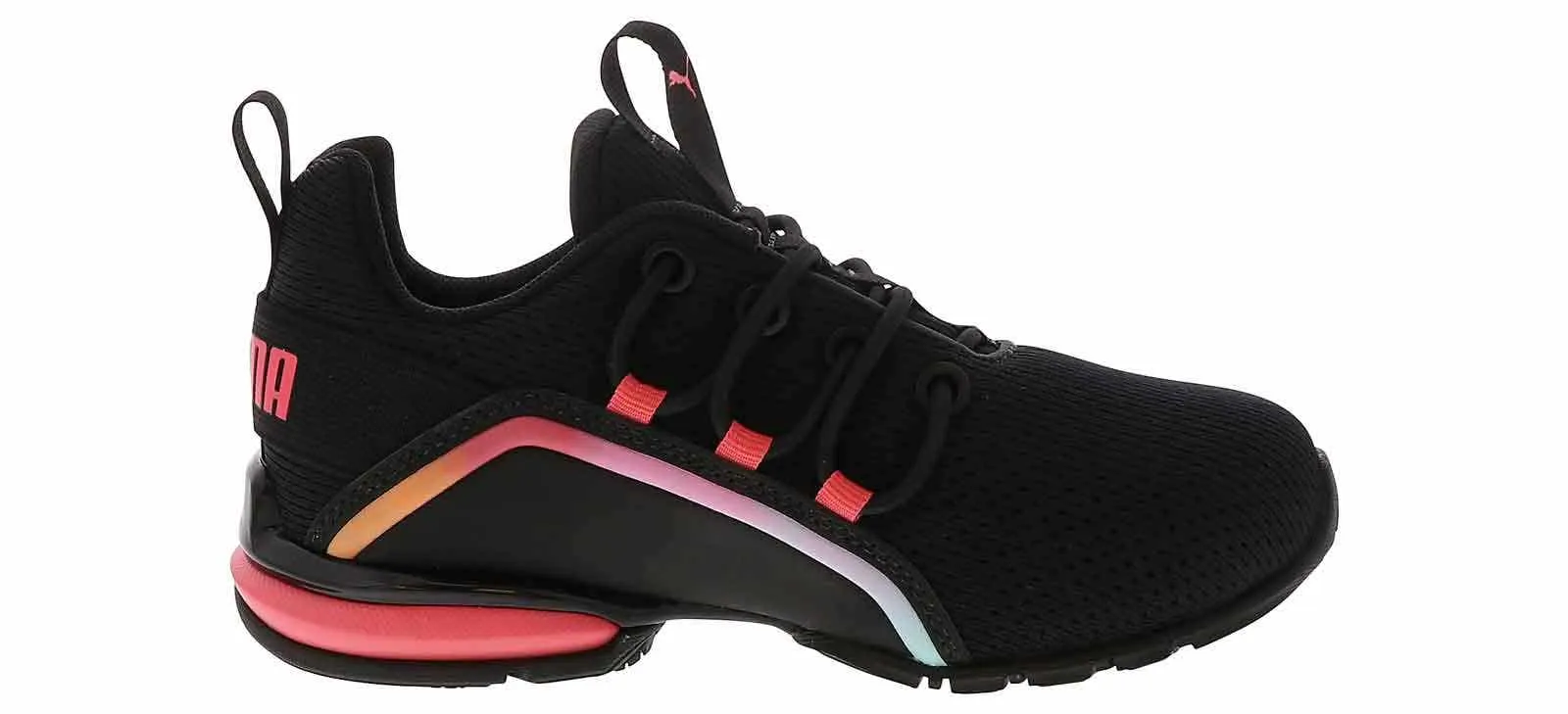 Puma Axelion Sunset Fade Youth Girl's (11-3) Running Shoe