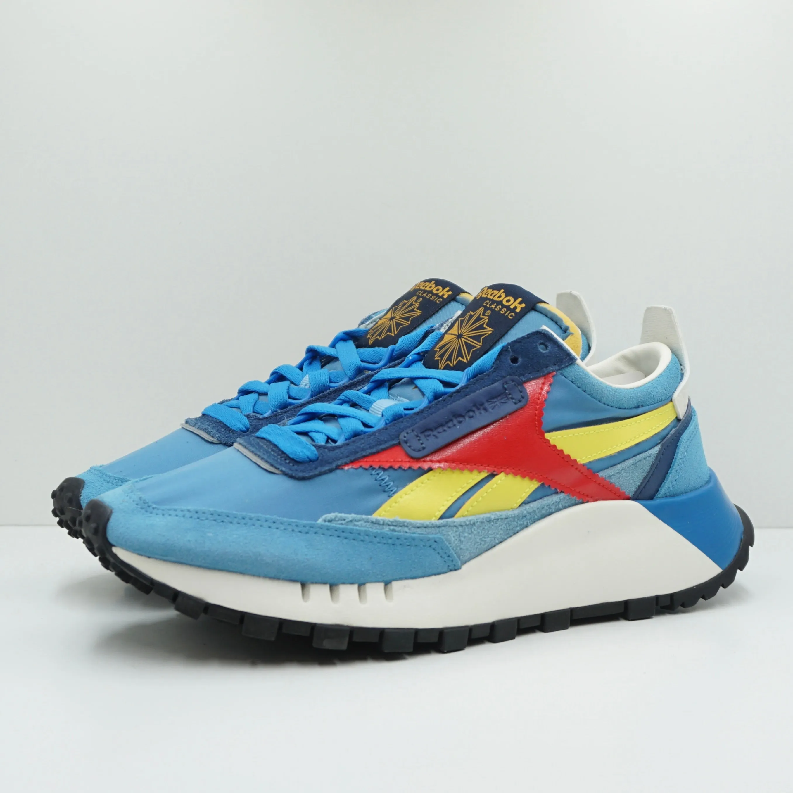 Reebok Classic Leather Legacy Splendid Blue Yellow