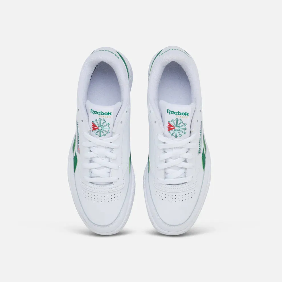 Reebok Club C Revenge - White/Glen Green/White