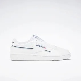 Reebok Club C Vegan White / Hoops  Blue / Steely Fog