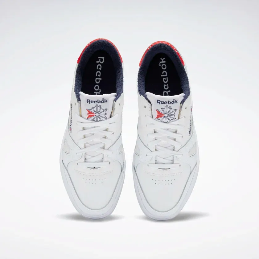 Reebok LT Court Ftwr White / Vector Navy / Vector Red