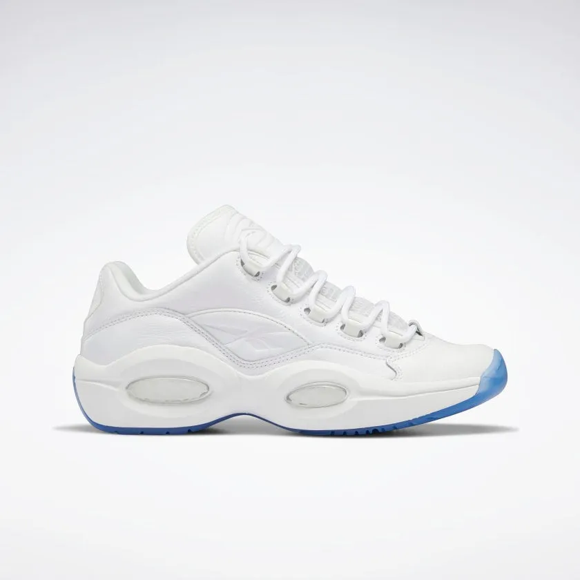 Reebok Question Low White/White/Clear