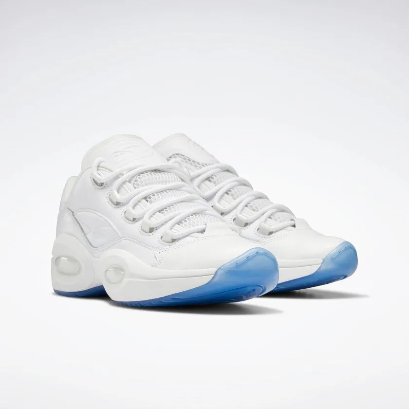 Reebok Question Low White/White/Clear