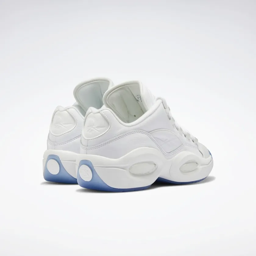 Reebok Question Low White/White/Clear