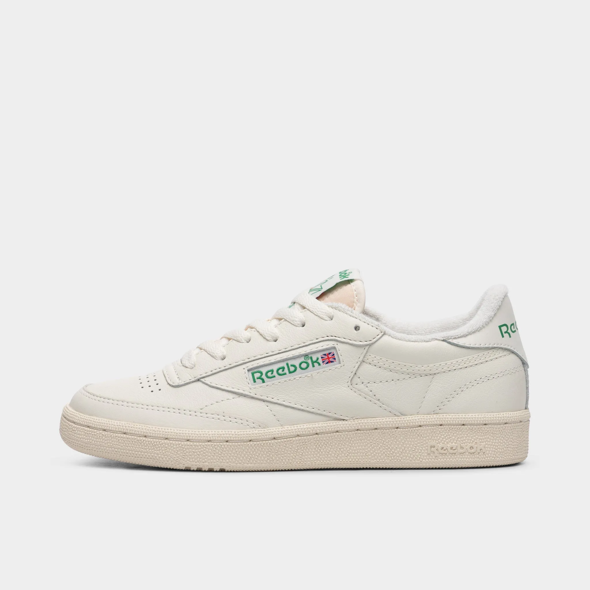 Reebok Womens' Club C 85 Vintage Chalk / Alabaster - Green