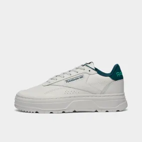 Reebok Women's Club C Double GEO Chalk / Midnight Pine - Future Teal