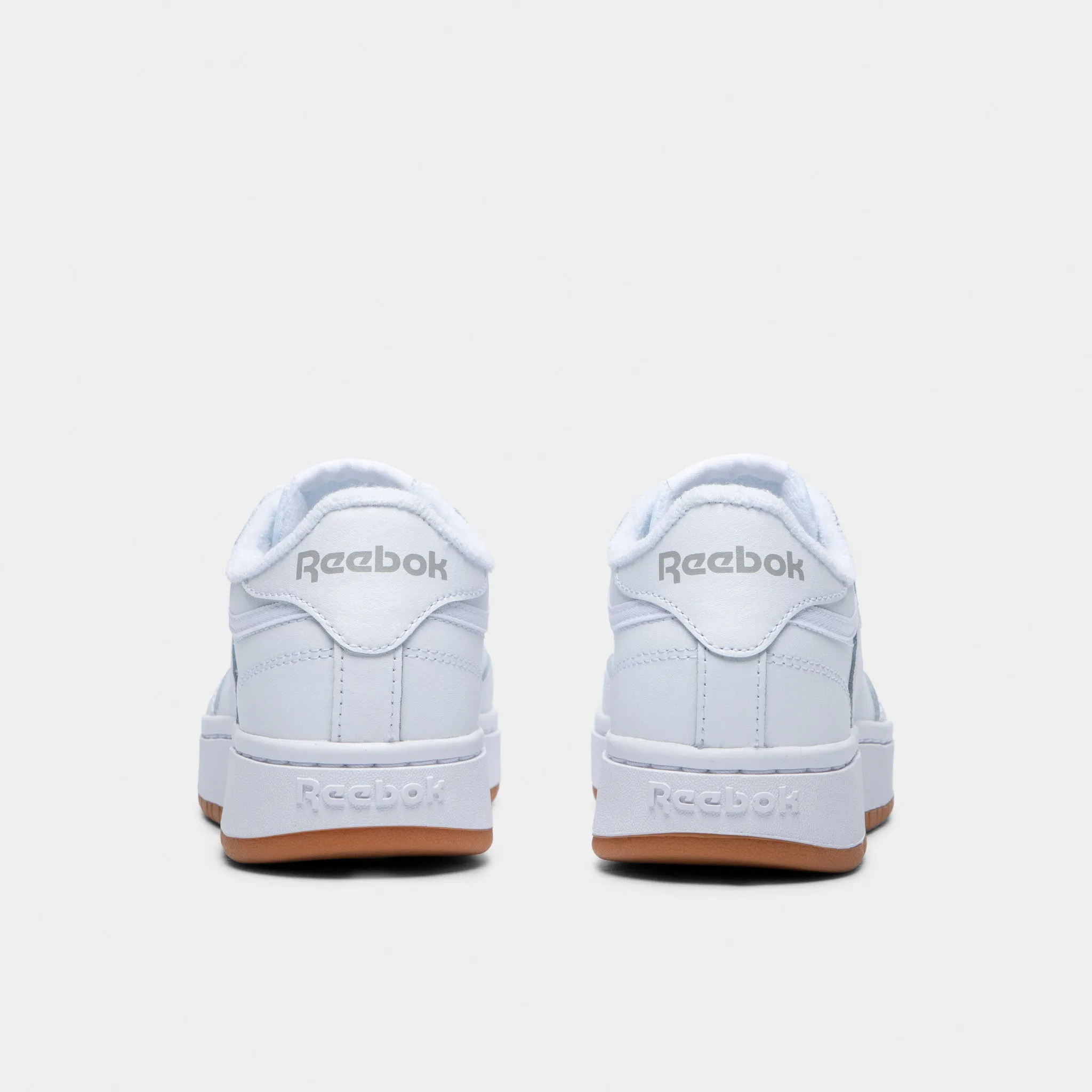 Reebok Womens' Club C Double White / Gum