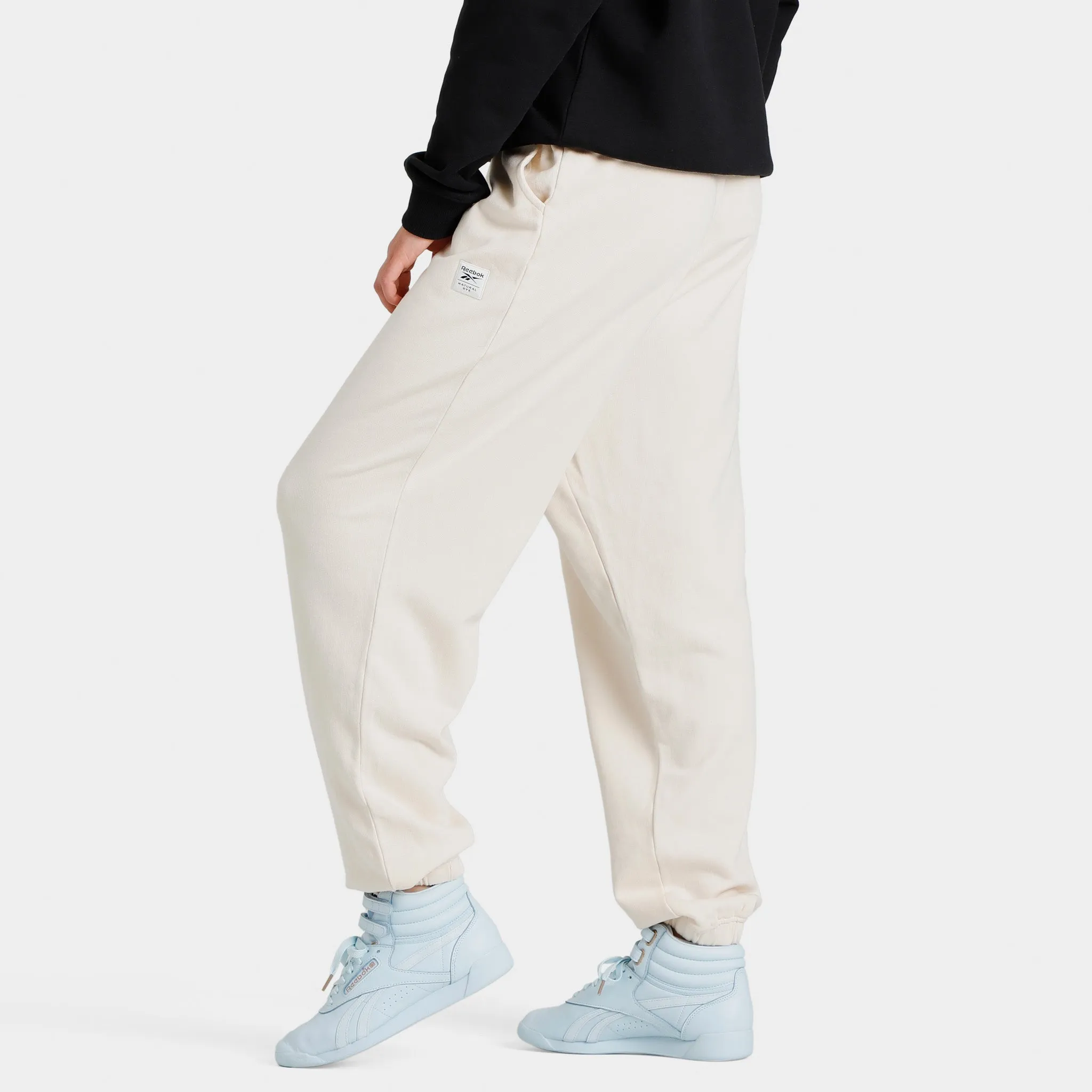 Reebok Women's No Dye French Terry Pants / Non-Dyed