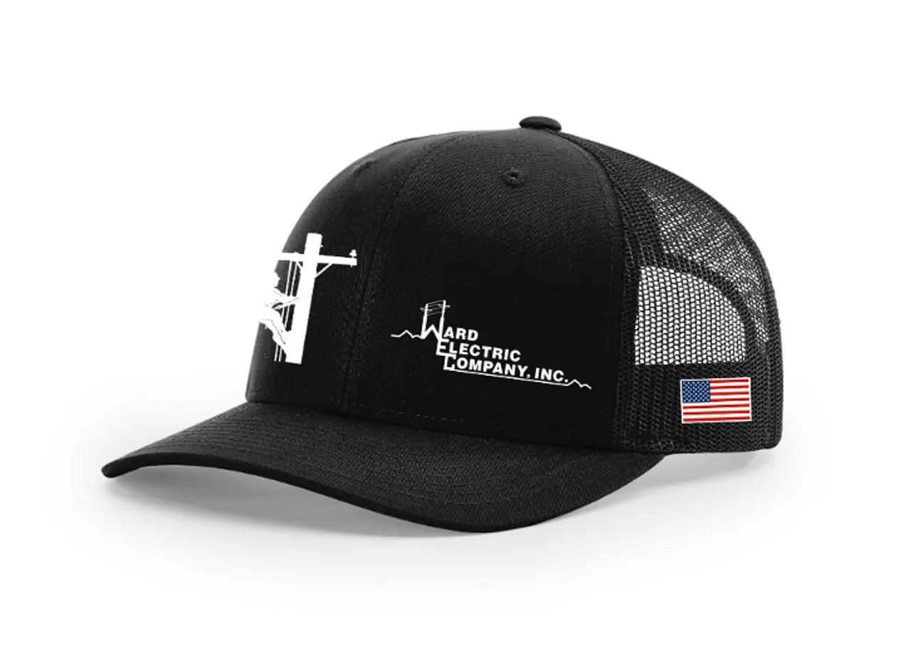 Richardson | WEC Customized Trucker Hat | Black/Black