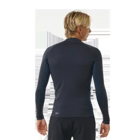 Rip Curl DAWN PATROL UPF PERFORMANCE LONG SLEEVE RASH VEST - NAVY MARLE