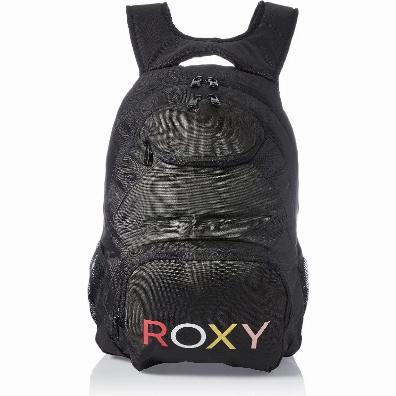 Roxy SHADOW SWELL LOGO 24 L - MEDIUM BACKPACK FOR WOMEN BLACK