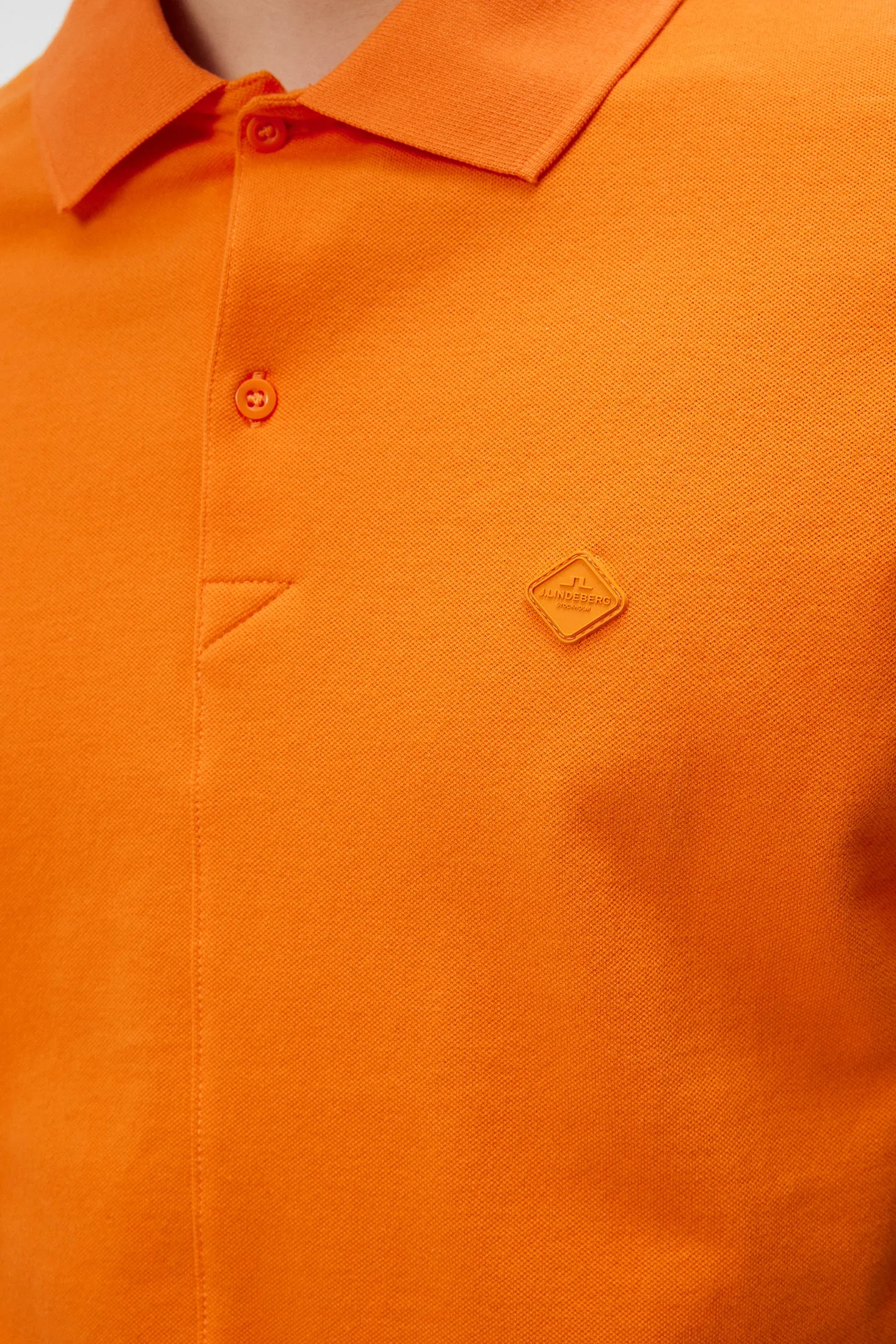 Rubi Slim Polo Shirt / Russet Orange