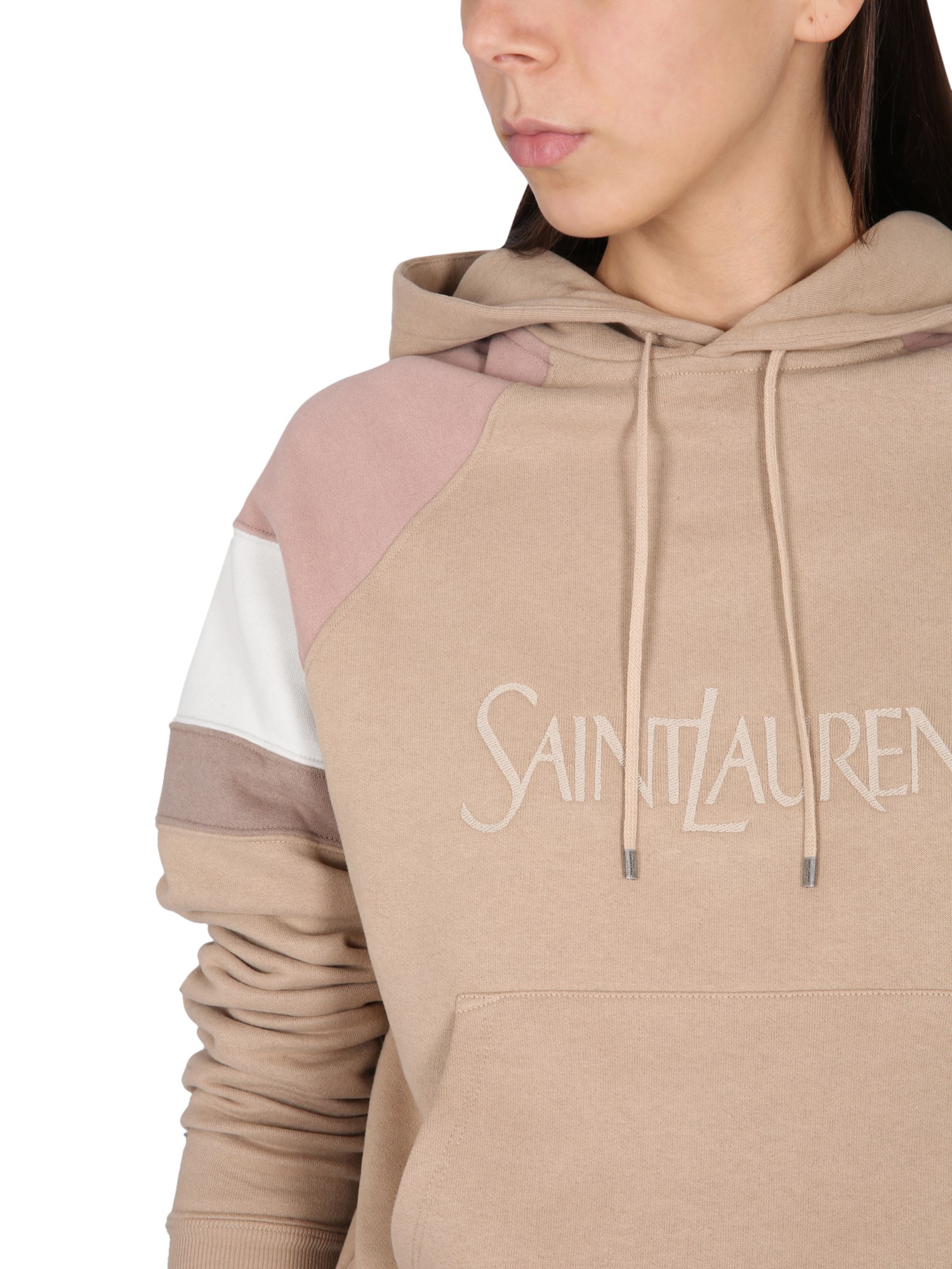 SAINT LAURENT    COTTON HOODIE