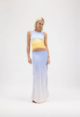 Salt Bias Maxi Skirt