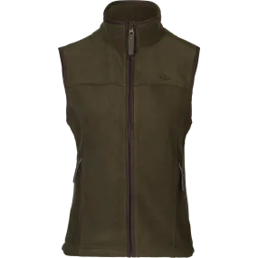 Seeland Women's Woodcock Ivy Fleece Vest Pine Green Melange | Buy Seeland Women's Woodcock Ivy Fleece Vest Pine Green 