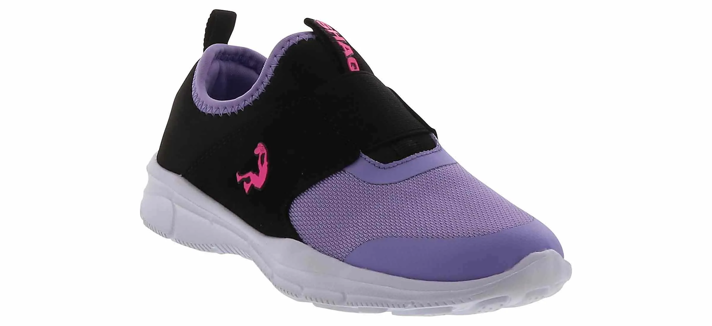 Shaq Lifestyle Youth Girls’ (11-6) Wide-Width Running Shoe