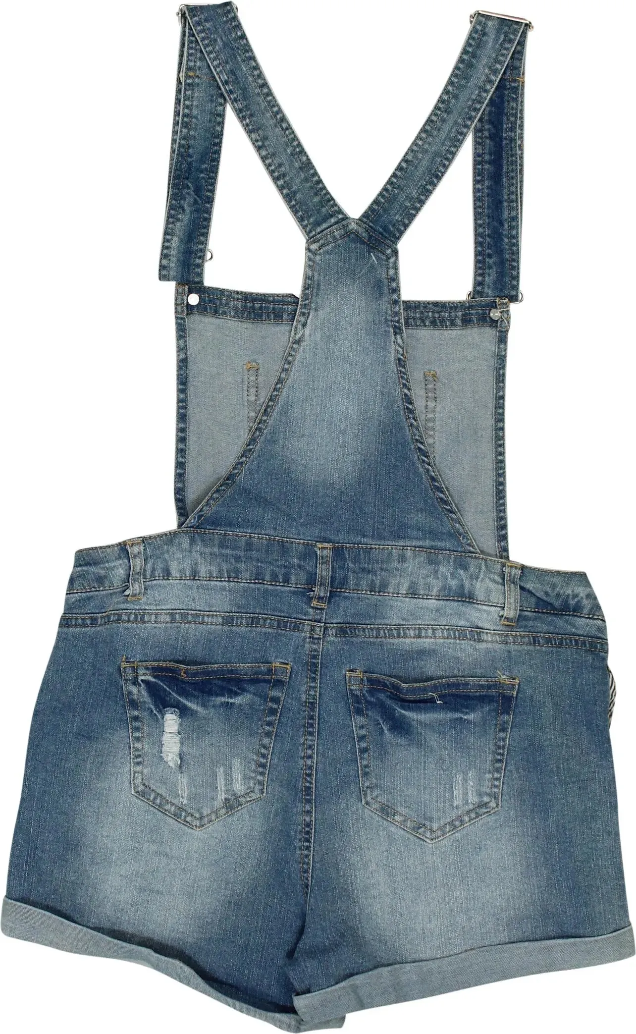 Short Denim Overall | ThriftTale