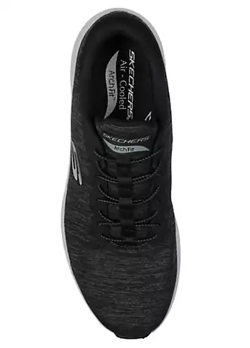 Skechers Mens Black Mesh/Grey Trim Arch Fit 2.0 Trainers | Grattan