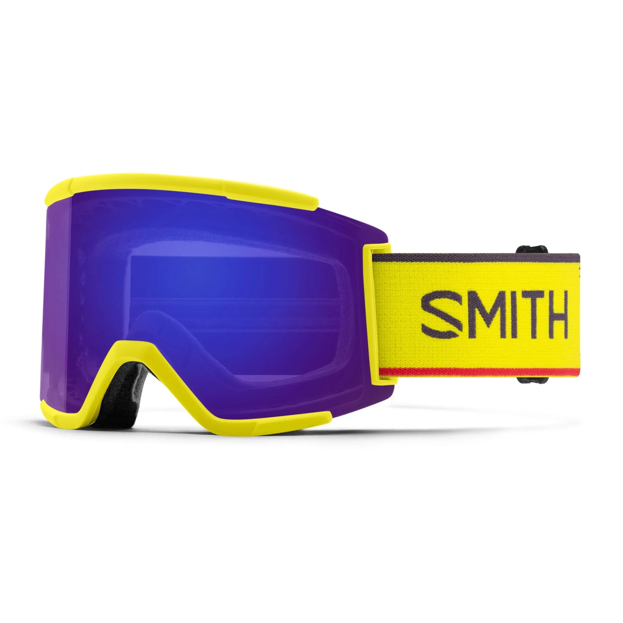 Smith Squad XL Snowboard Goggles High Voltage/ChromaPop Everyday Violet Mirror