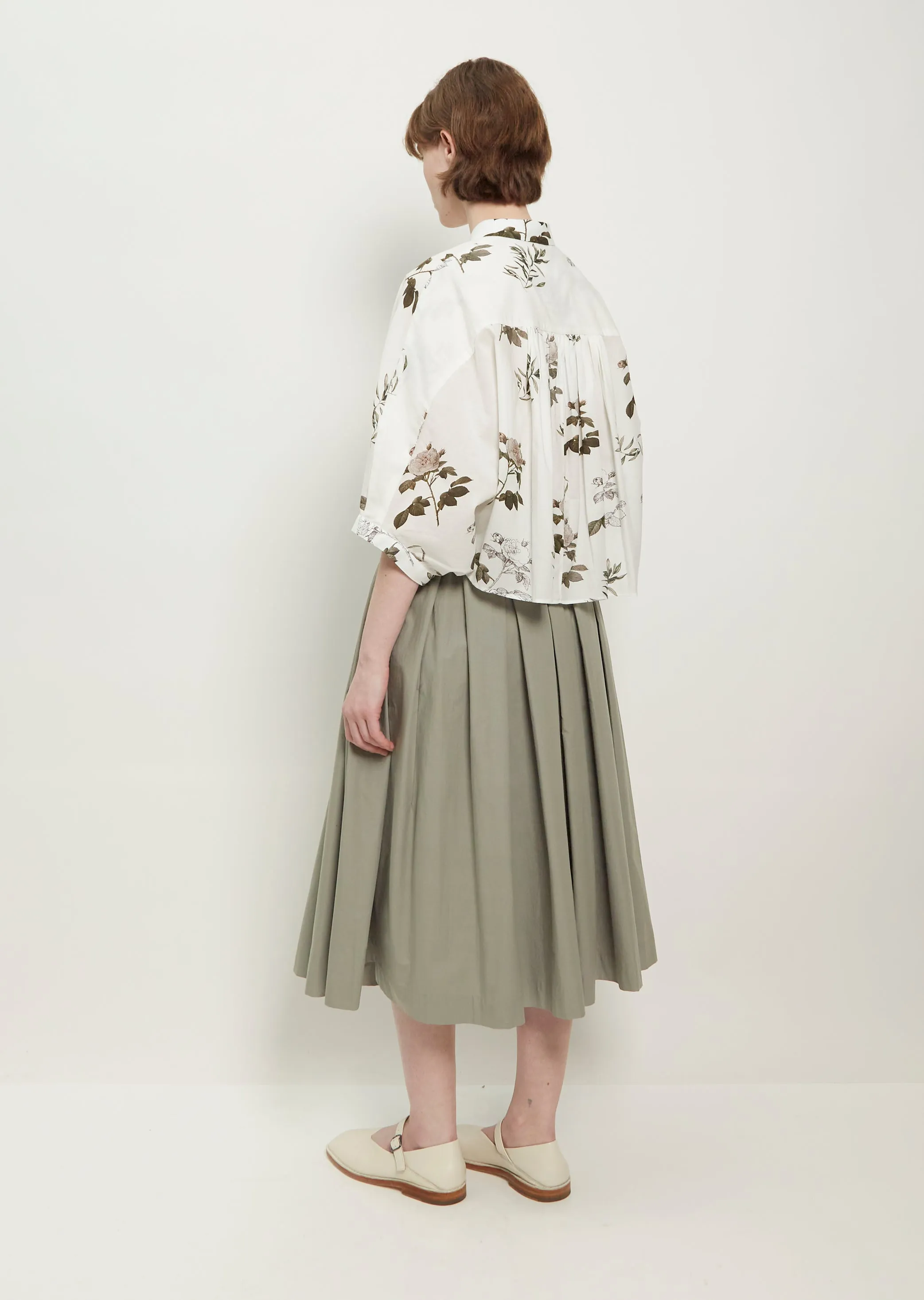 Solange Cotton Typewriter Skirt