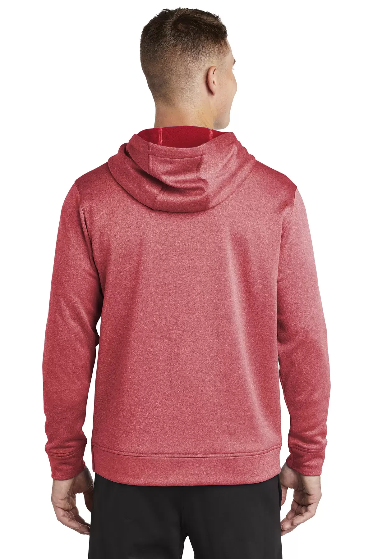 Sport Tek ST264 Sport-Tek  PosiCharge  Sport-Wick  Heather Fleece Hooded Pullover SKU: ST264