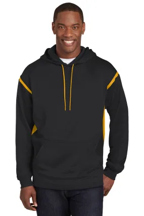 Sport Tek TST246 Sport-Tek Tall Tech Fleece Colorblock  Hooded Sweatshirt SKU: TST246