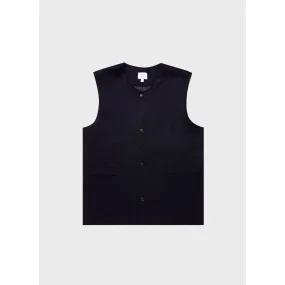 Sunspel x Casely-Hayford Waistcoat | Men | Navy