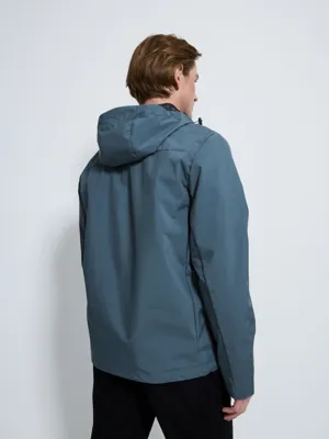 Teal Lightweight Hooded Jacket | Men | George at ASDA