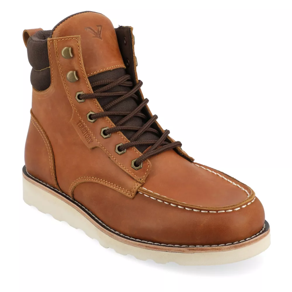 TERRITORY  MENS VENTURE LACE-UP BOOT